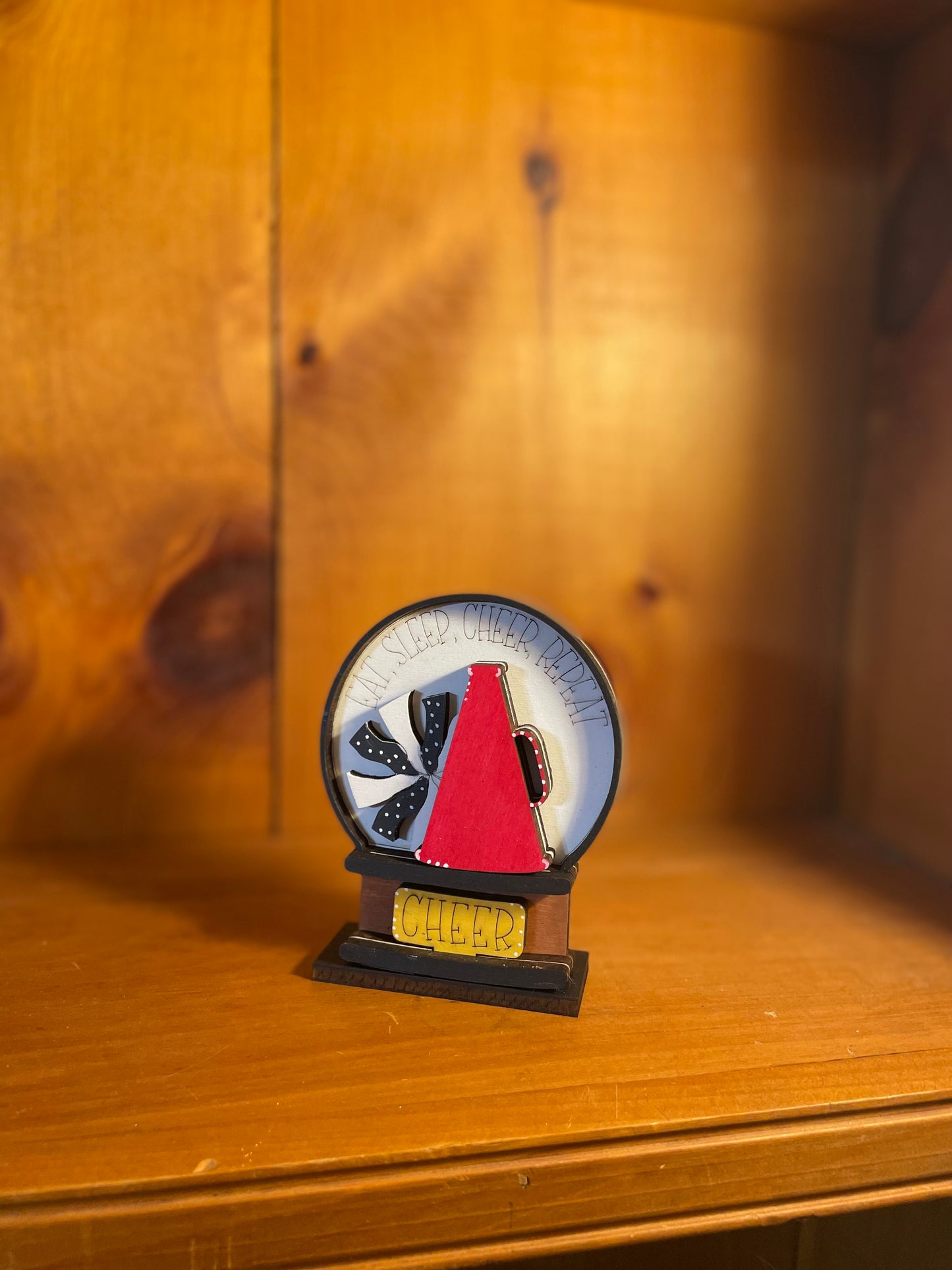 Mini Sports Snowglobe Shelf Sitters