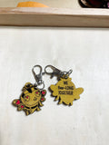 Pun-ny Keychains and Backpack Clips