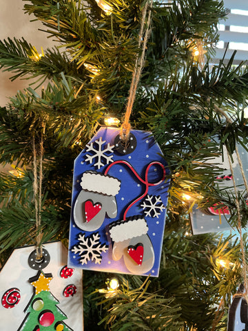 Gift Tags- Mittens