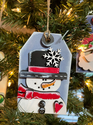 Gift Tags- Snowman
