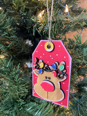 Gift Tags- Rudolph