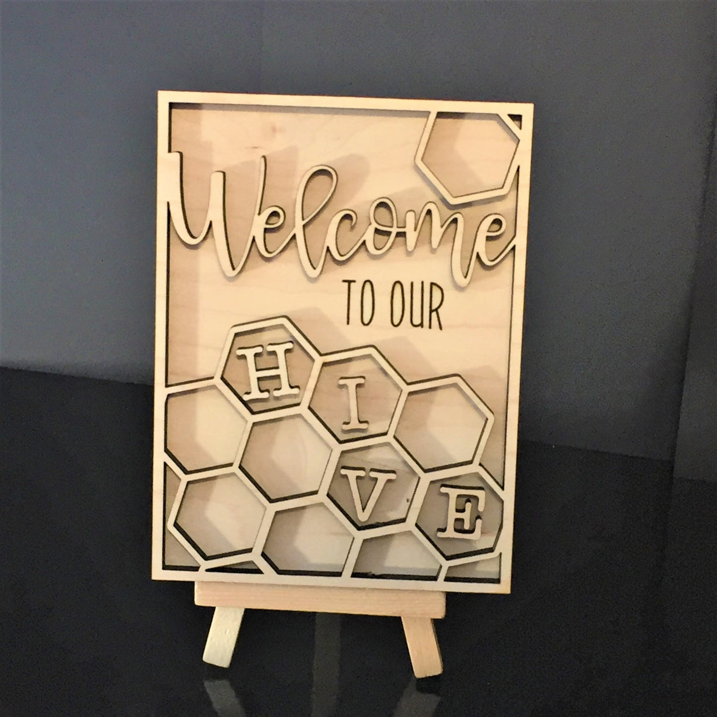 Tiered Tray Set- Honey Bee