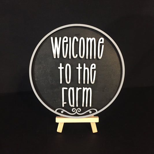 Tiered Tray Set- Farm