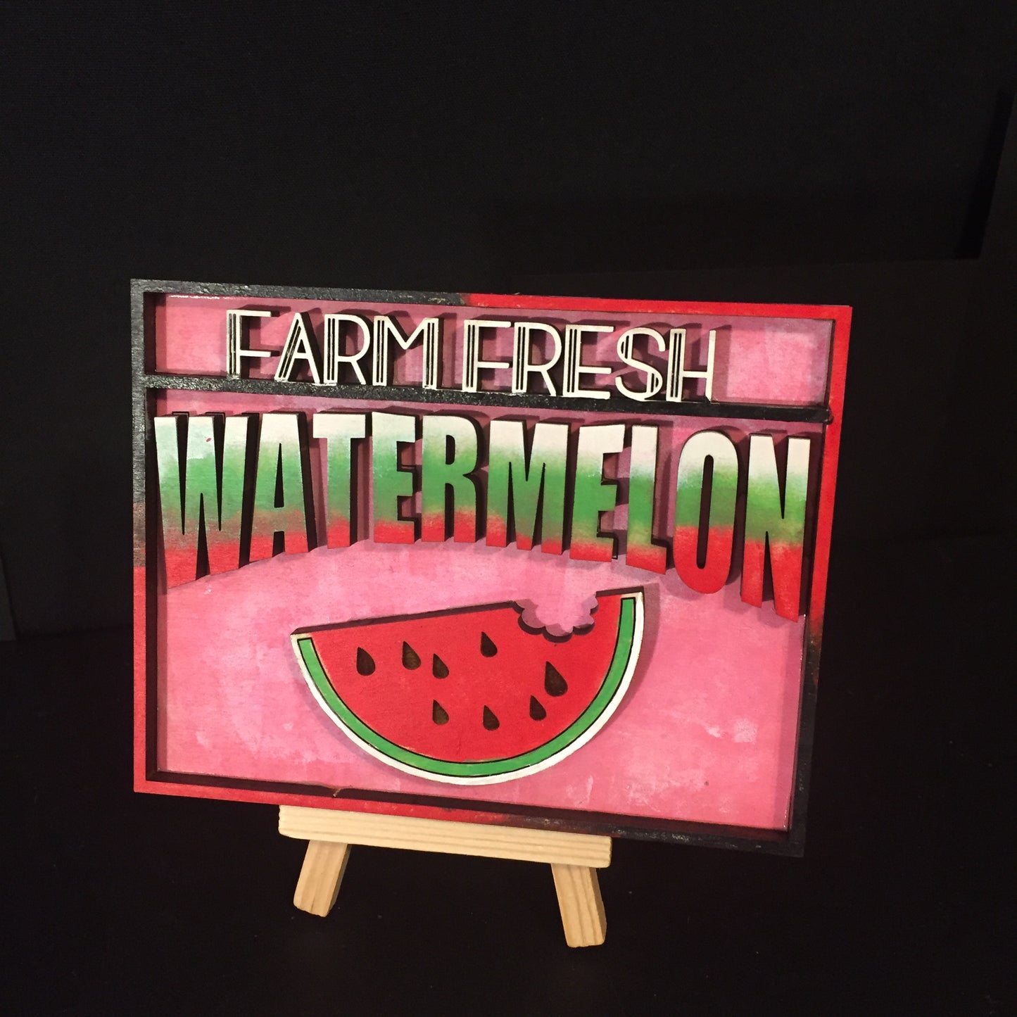 Tiered Tray Set- Watermelon