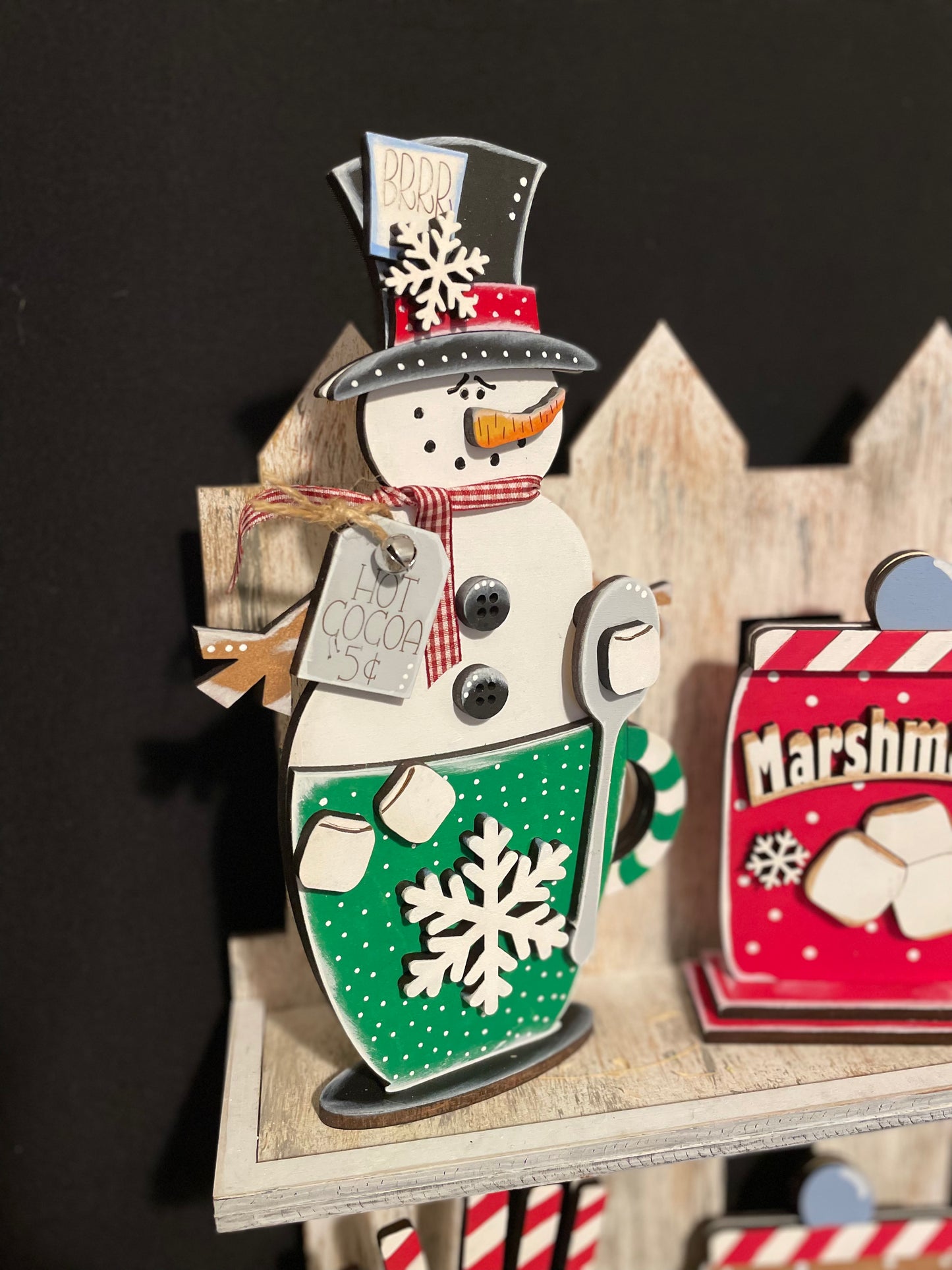 Cocoa cup Snowman