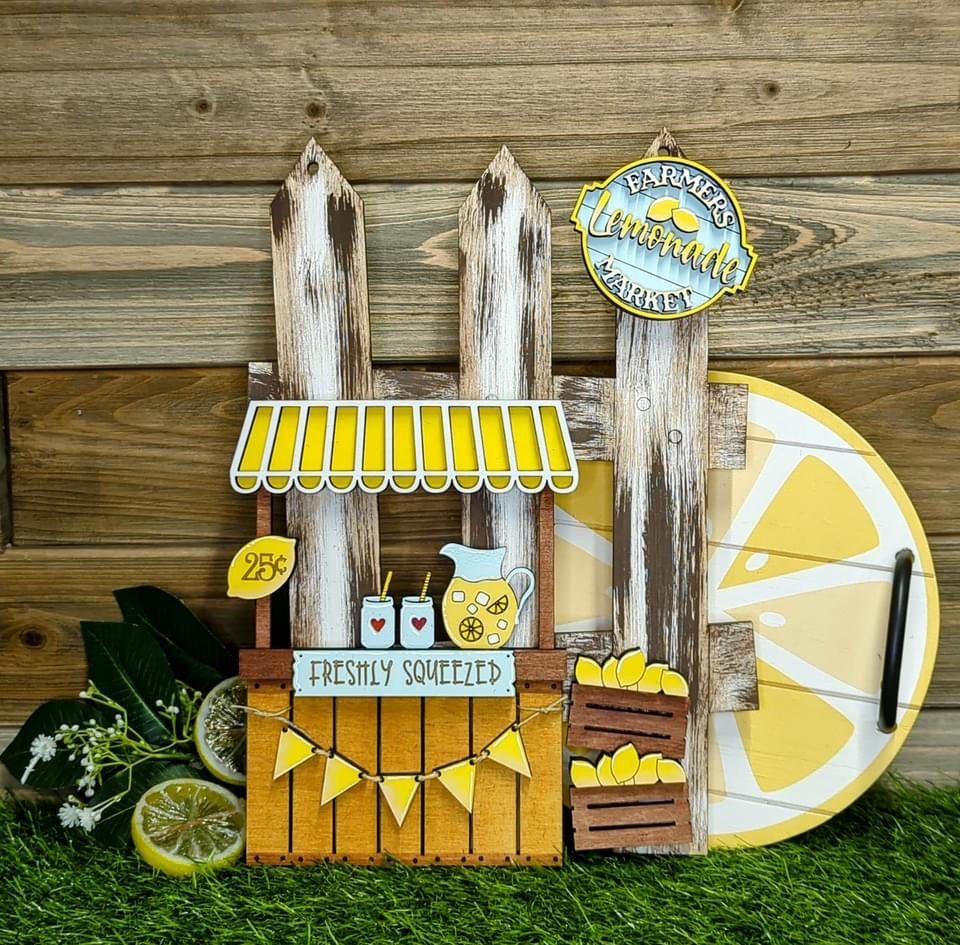 Interchangeable Fence Set- Lemonade Stand