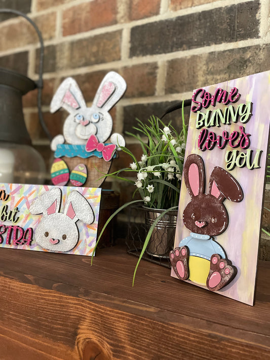 Easter Sign- I'm A Little Bit Eggstra