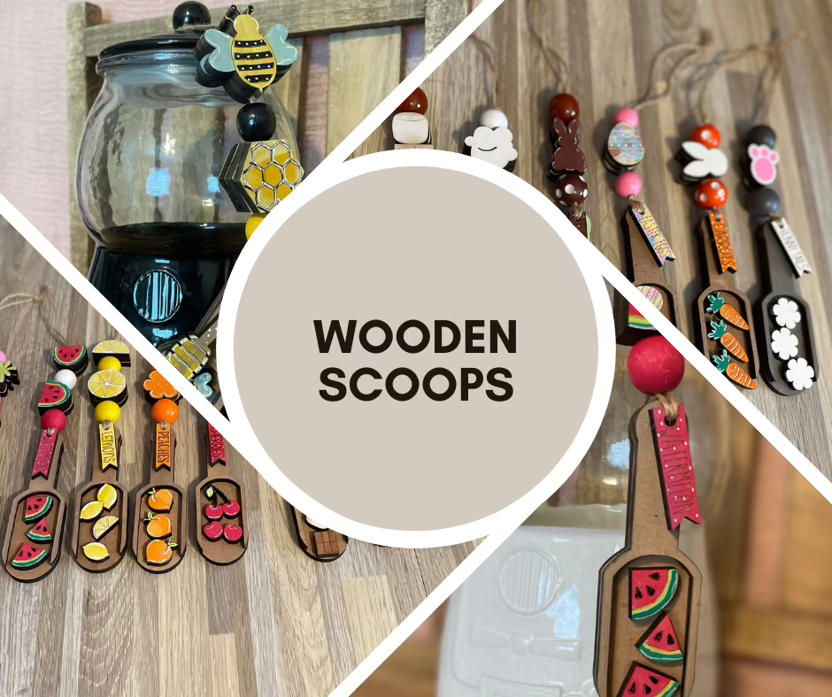 Wooden Scoops