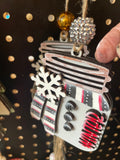 Jar Style Ornament- Winter