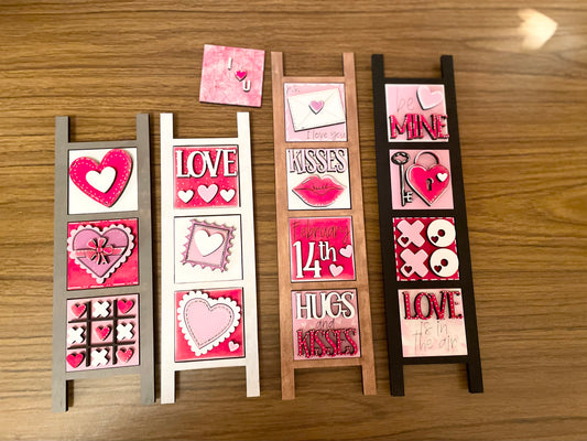 Interchangeable MINI Ladder- VALENTINE'S DAY