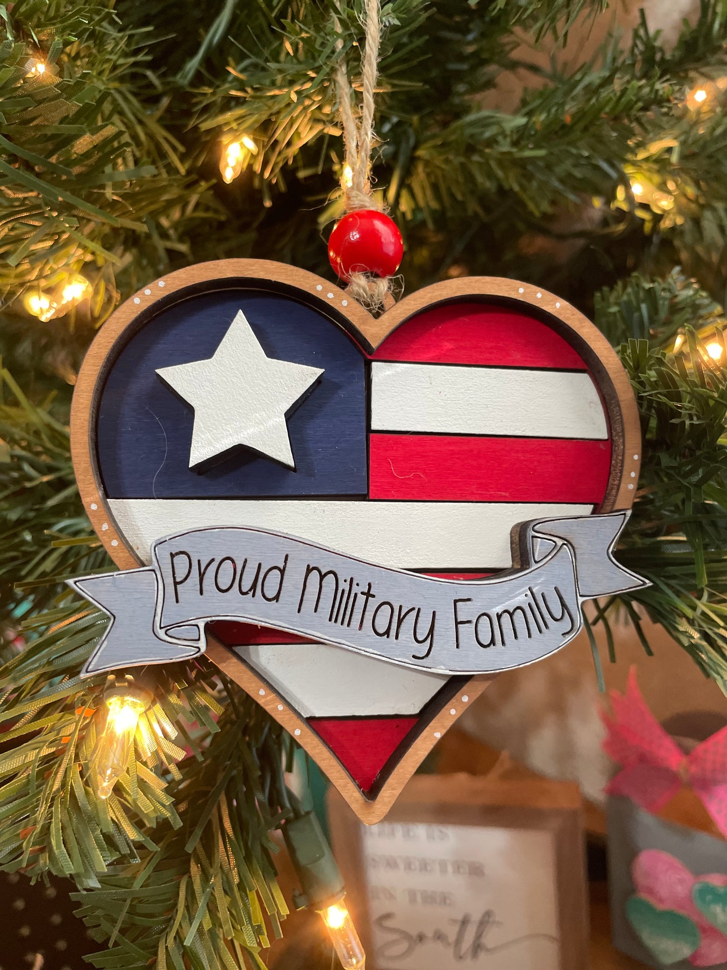 American Flag Heart
