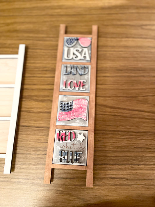 Interchangeable MINI Ladder- INDEPENDENCE DAY