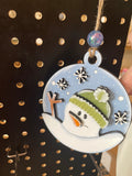 Melting Snowman Ornament