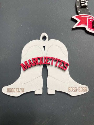 Marcus Marquettes Double Boot Ornament