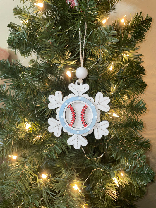 Sports Snowflakes