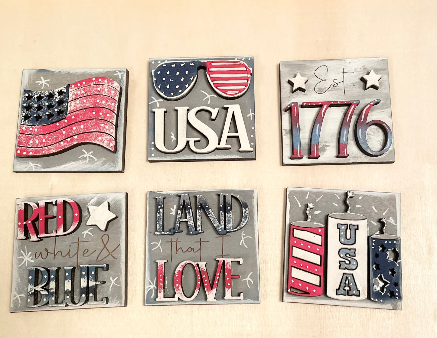Interchangeable MINI Ladder- INDEPENDENCE DAY