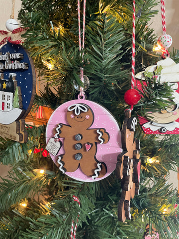 Gingerbread Merry & Bright Round