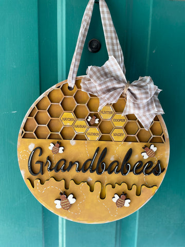 Grandbabees Door Hanger