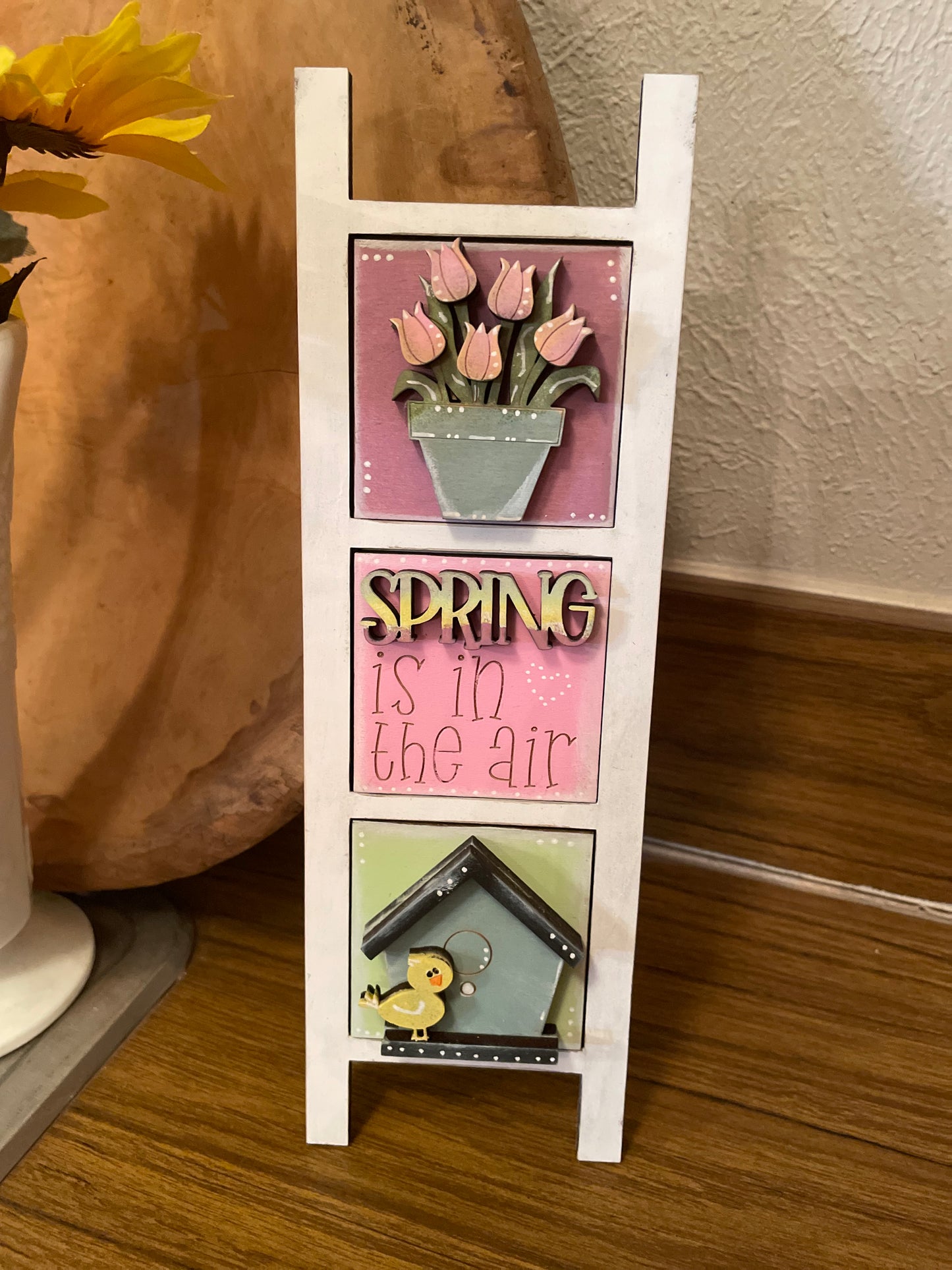 Interchangeable MINI Ladder- SPRING THEME