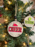 Sports Mom/Dad Voice Ornaments ROUND