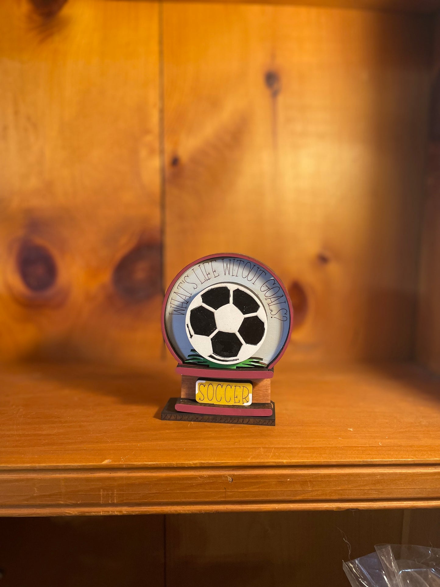 Mini Sports Snowglobe Shelf Sitters