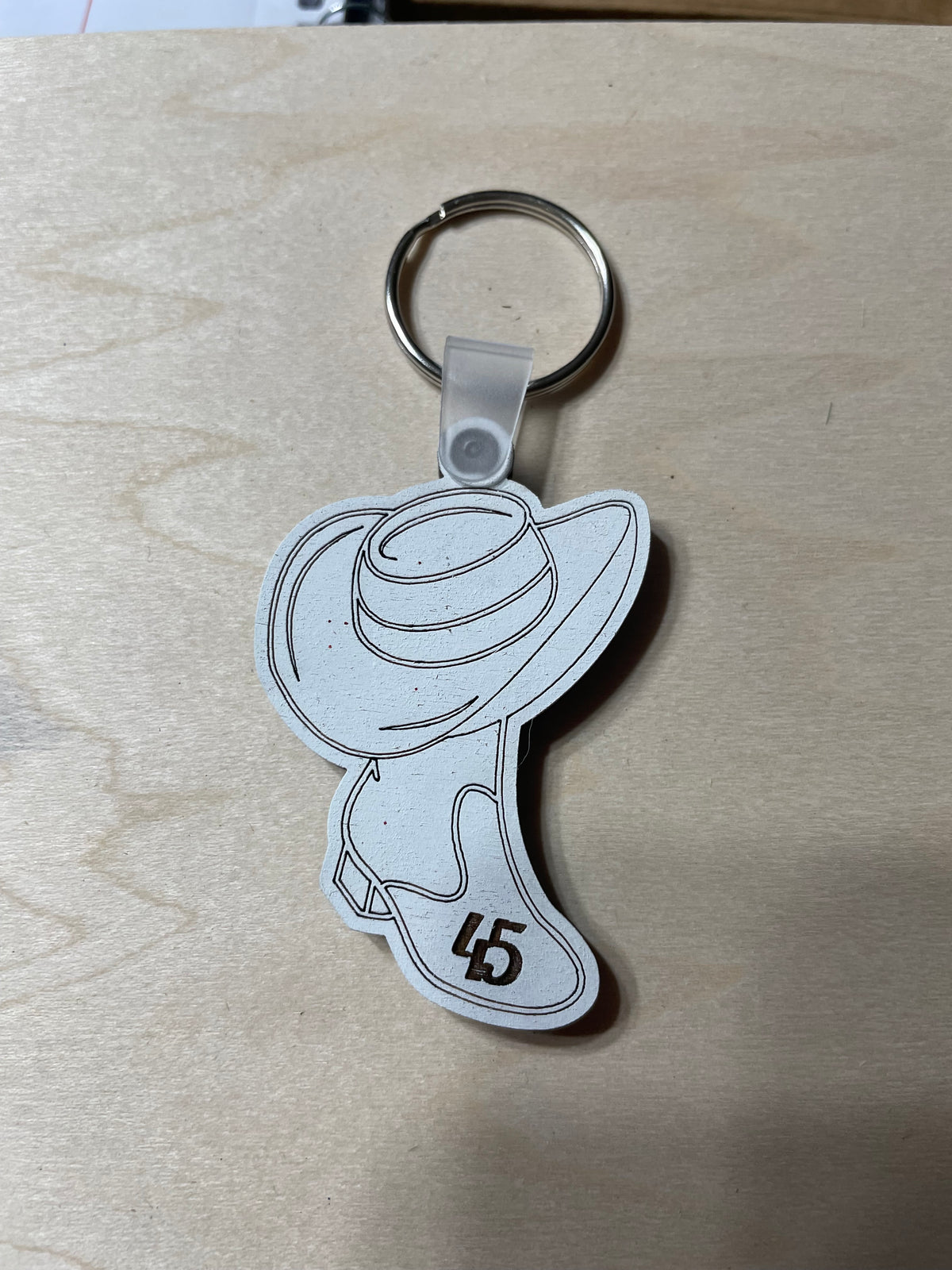 Marquette Legacy Keychain