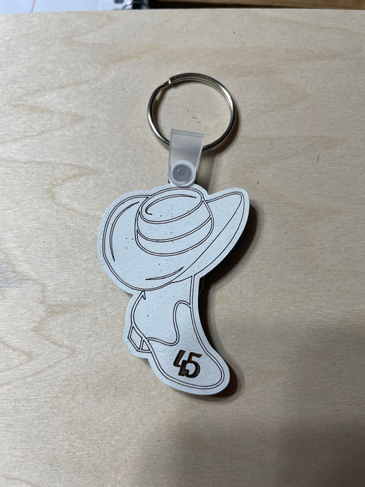 Marquette Legacy Keychain