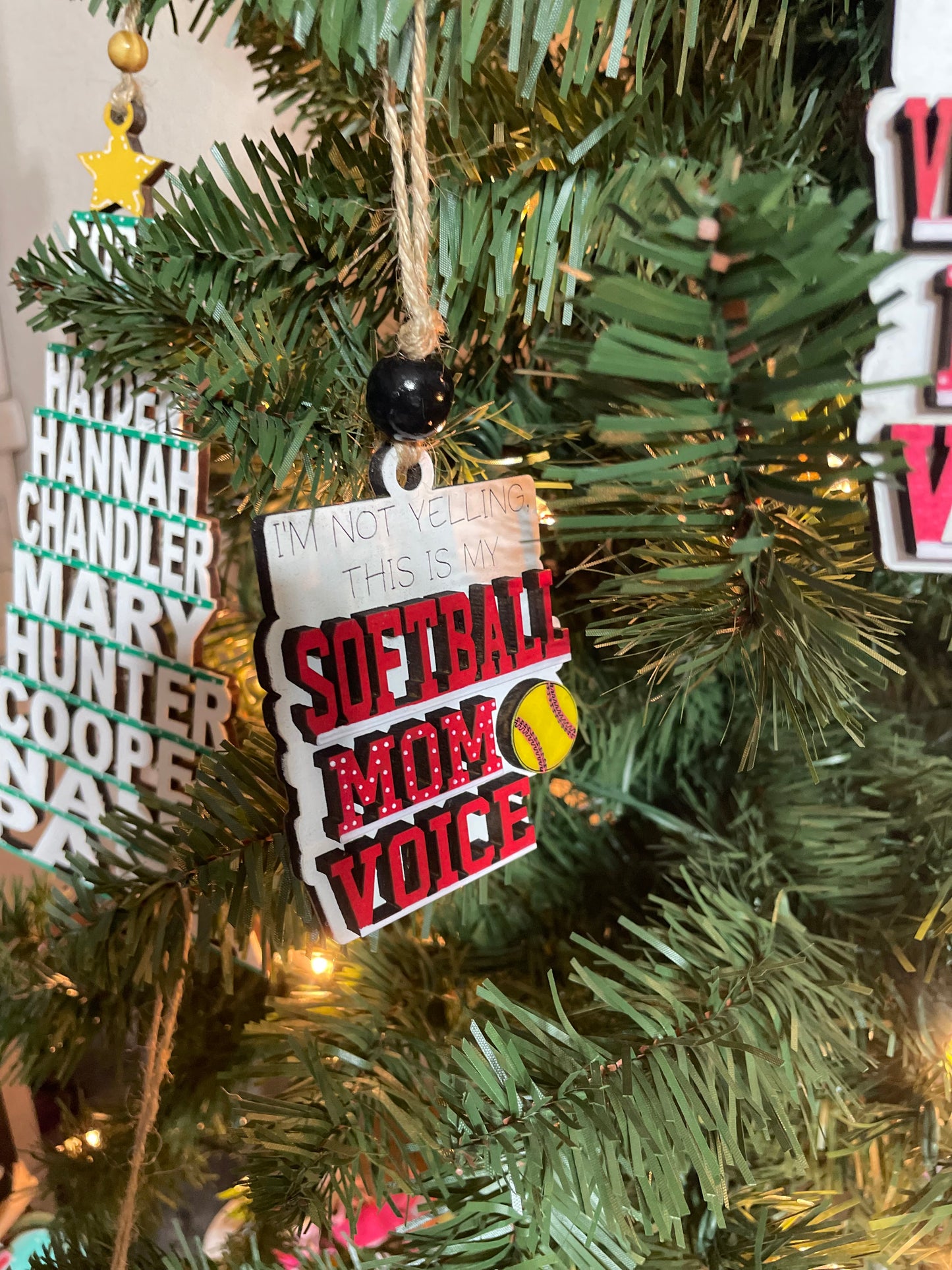 Sports Mom/Dad Voice Ornaments OFFSET