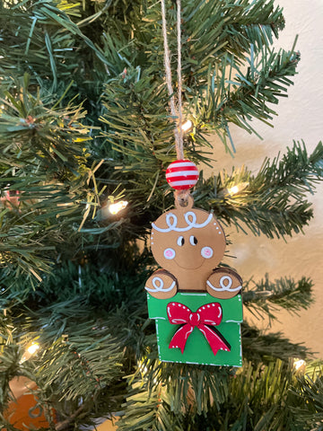 Gingerbread Small with Present