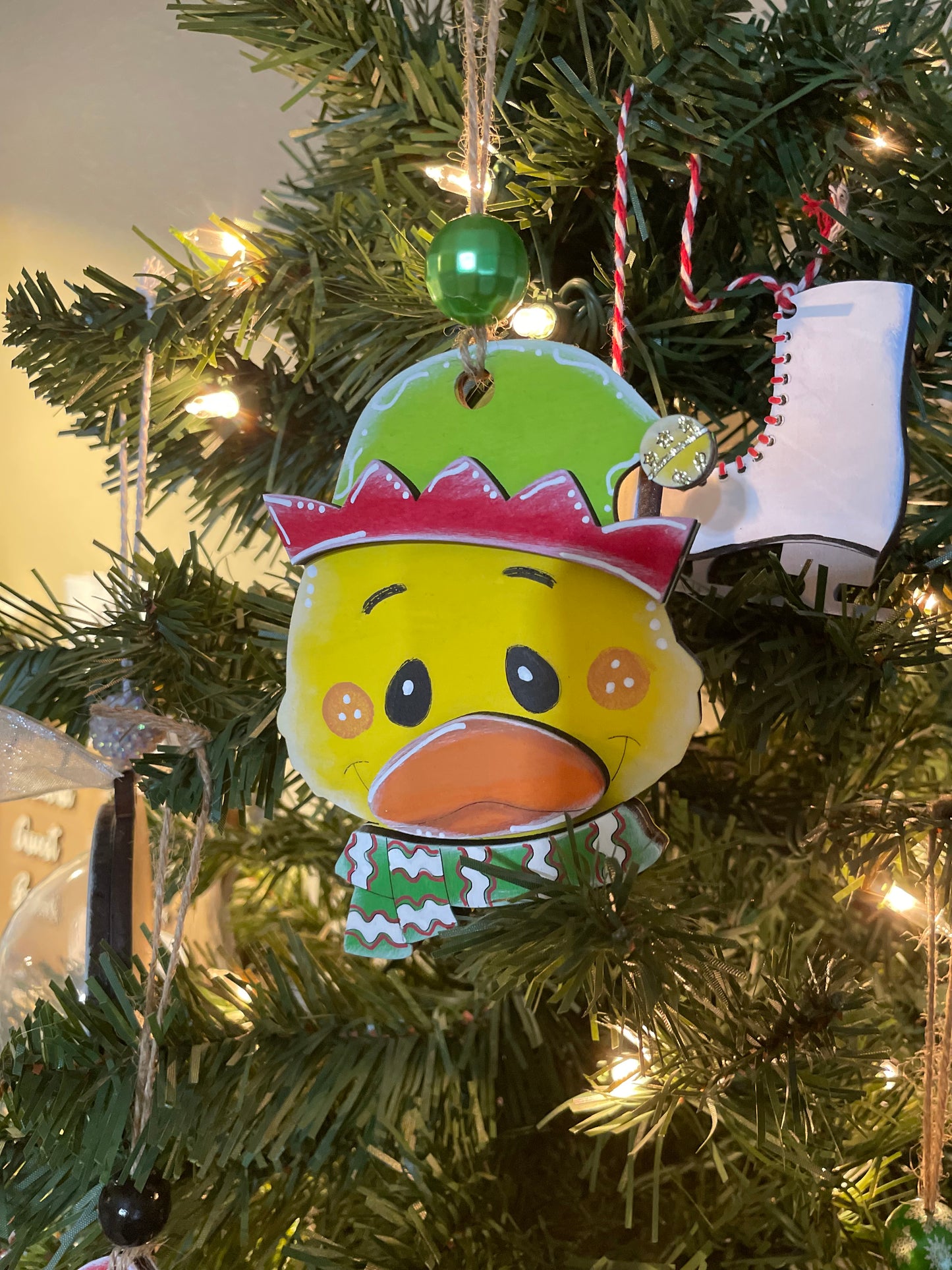 Duck with Scarf