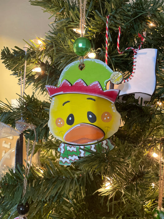 Duck with Scarf