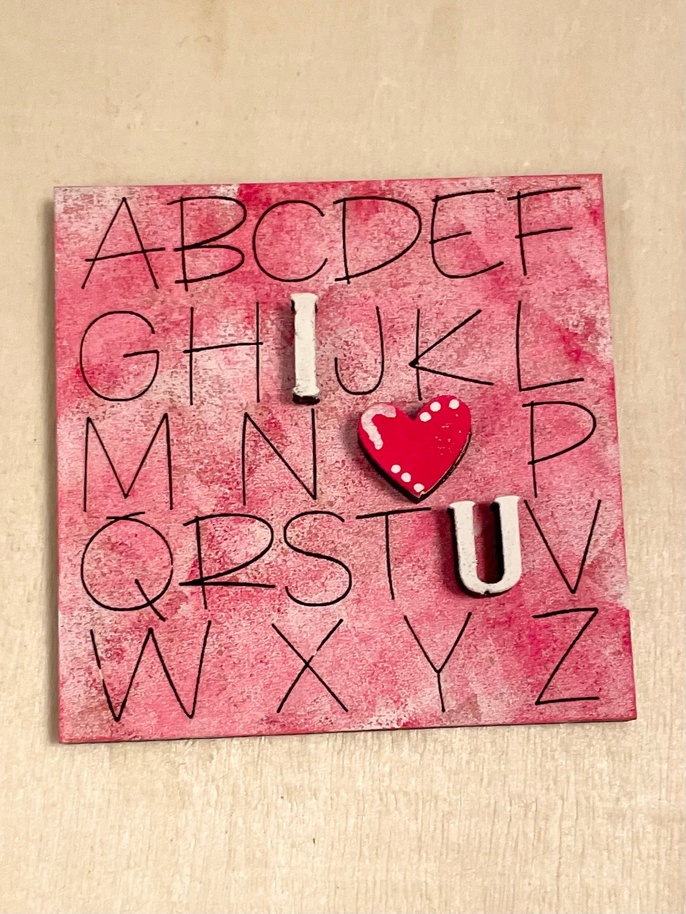 Interchangeable MINI Ladder- VALENTINE'S DAY