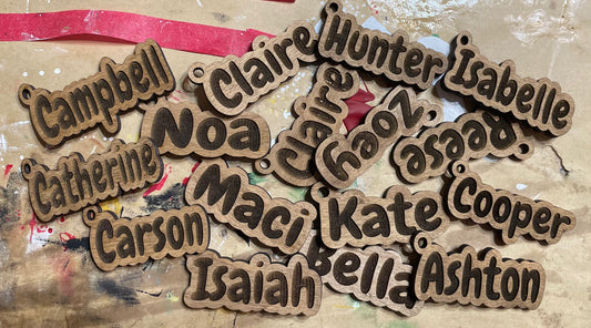 Backpack Tags or Keychains
