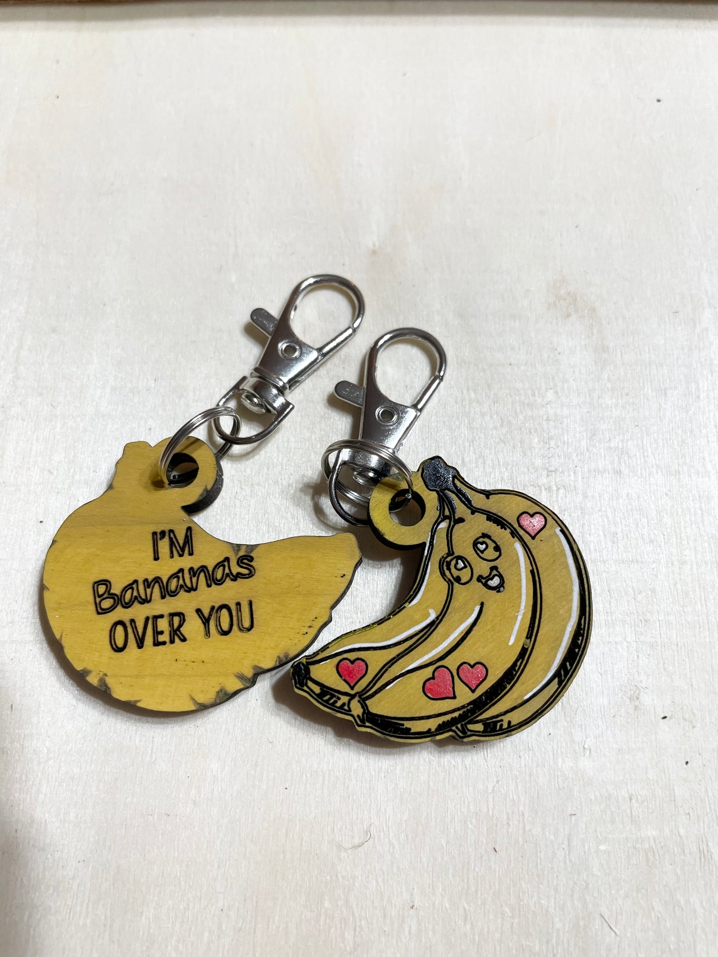 Pun-ny Keychains and Backpack Clips