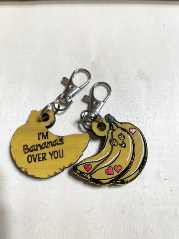 Pun-ny Keychains and Backpack Clips