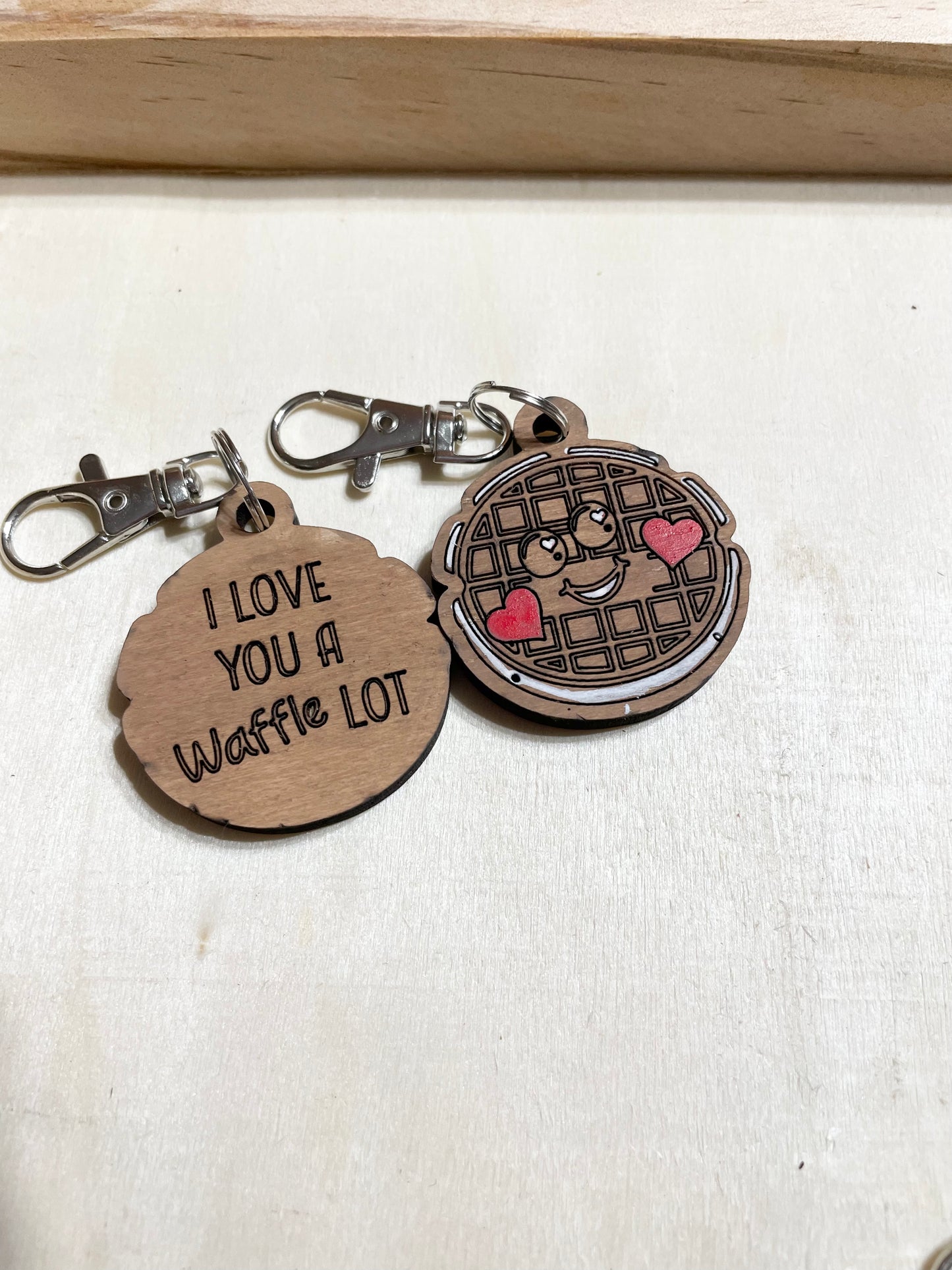 Pun-ny Keychains and Backpack Clips