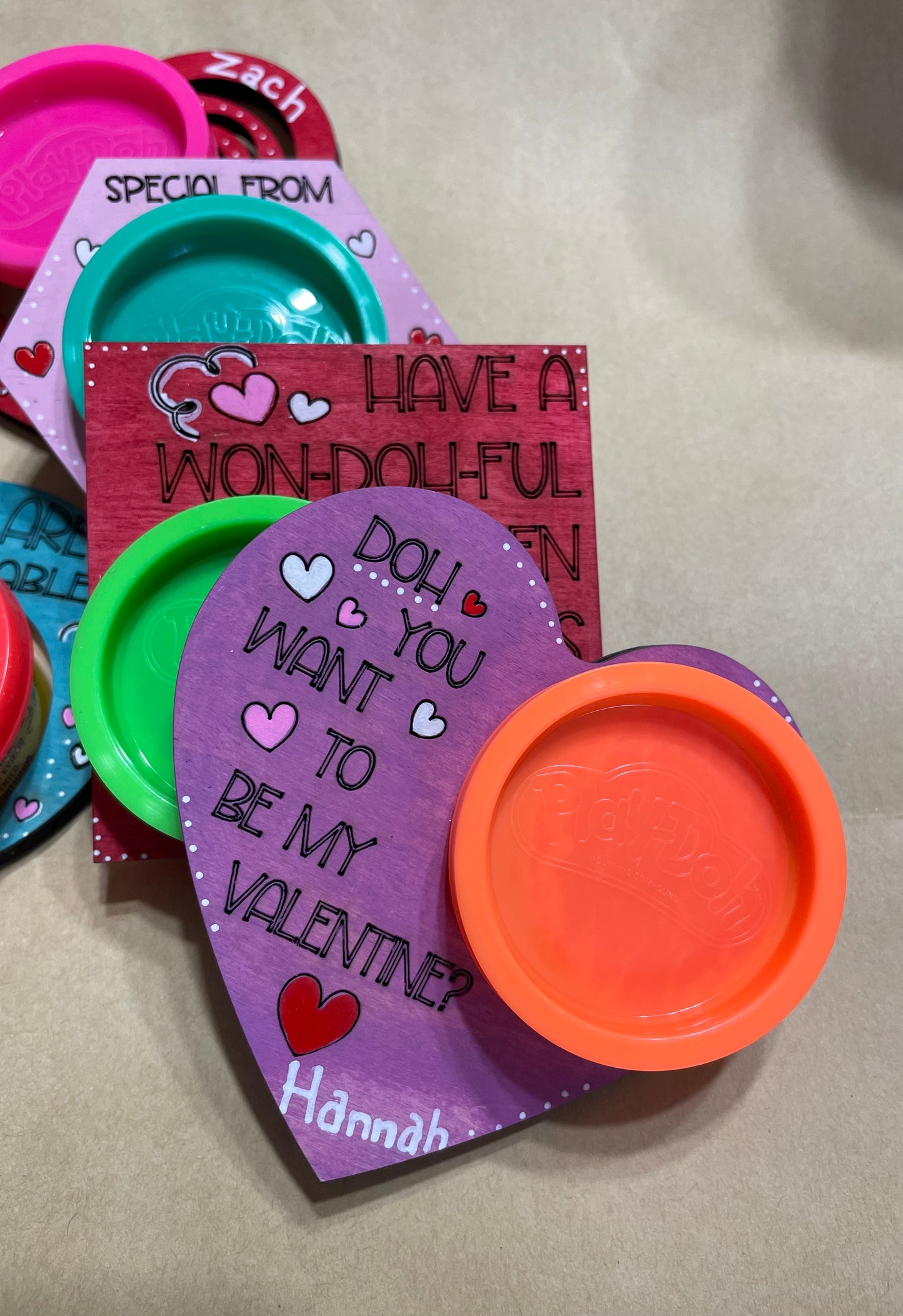 Valentine's Day DOH holders