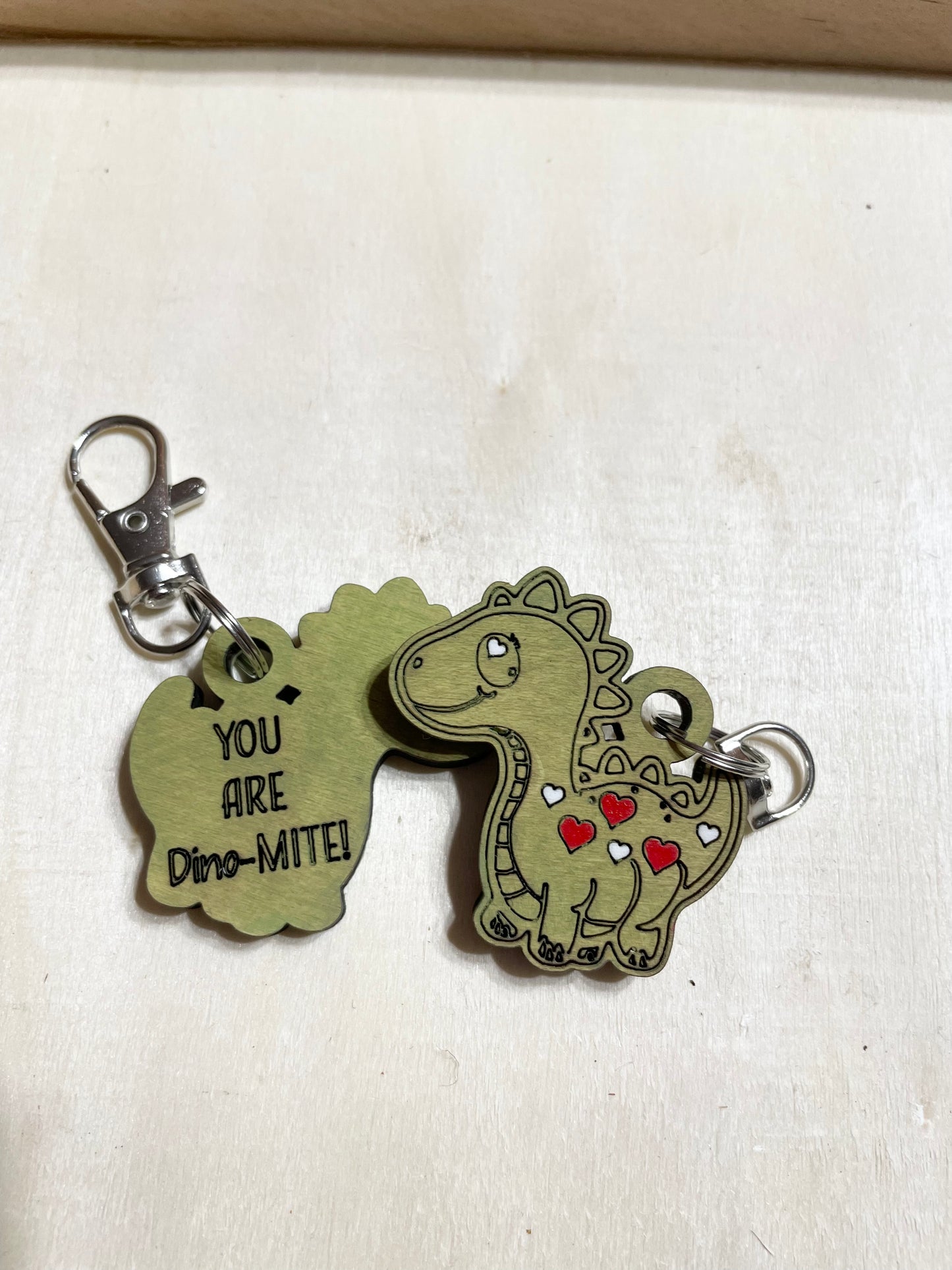 Pun-ny Keychains and Backpack Clips