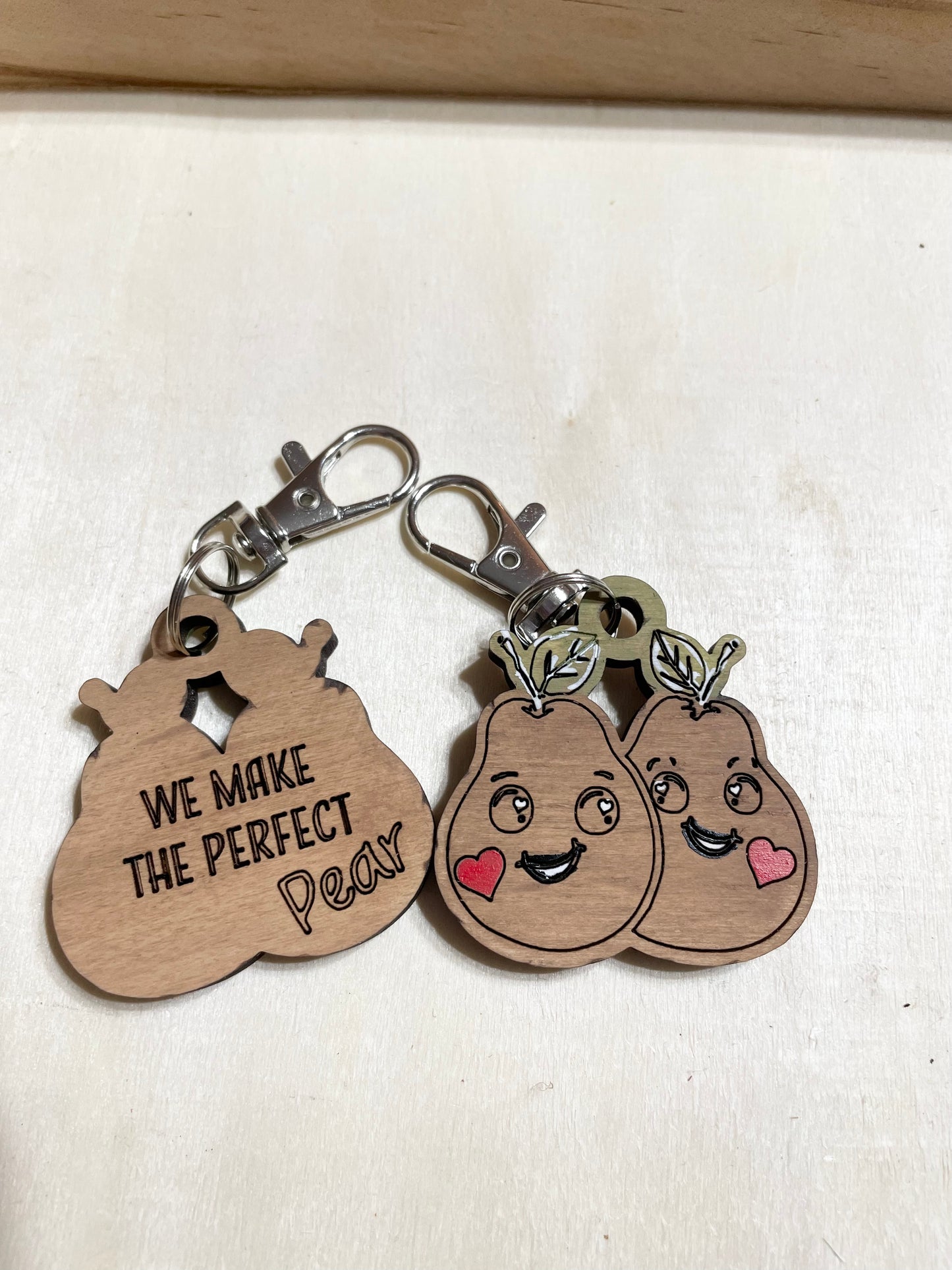 Pun-ny Keychains and Backpack Clips