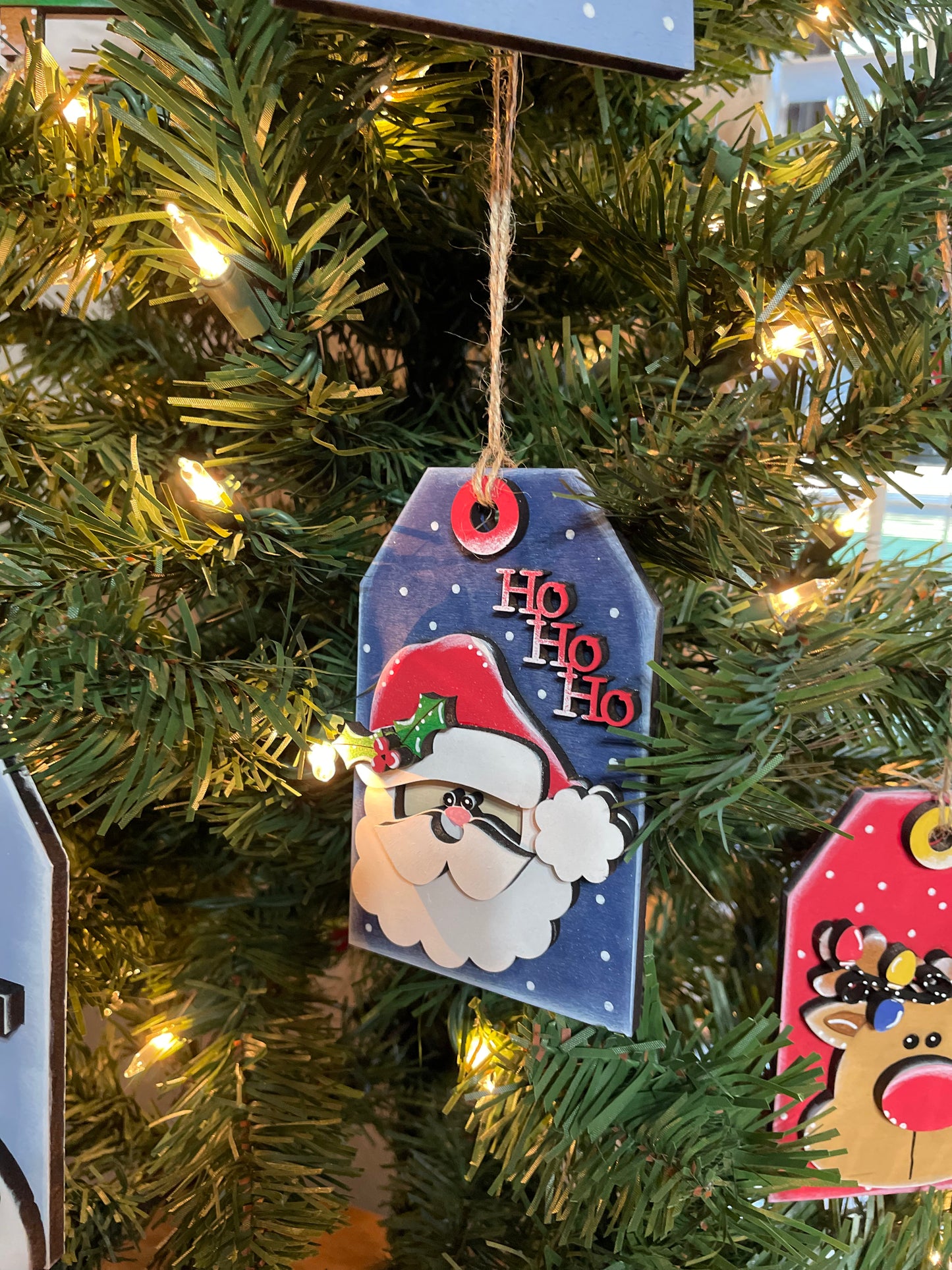 Gift Tags- Santa