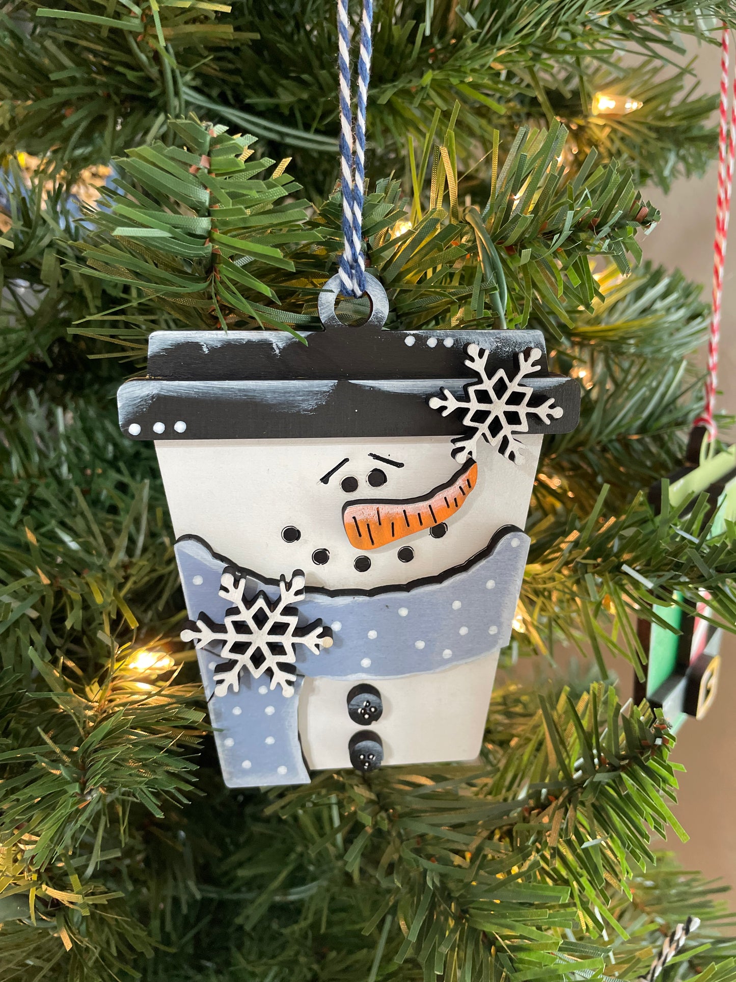 Latte-Snowman