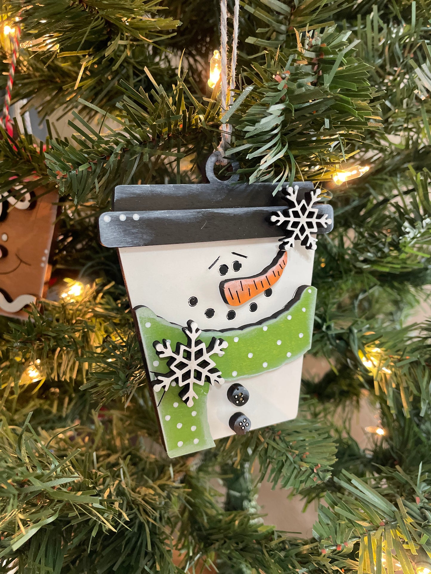 Latte-Snowman
