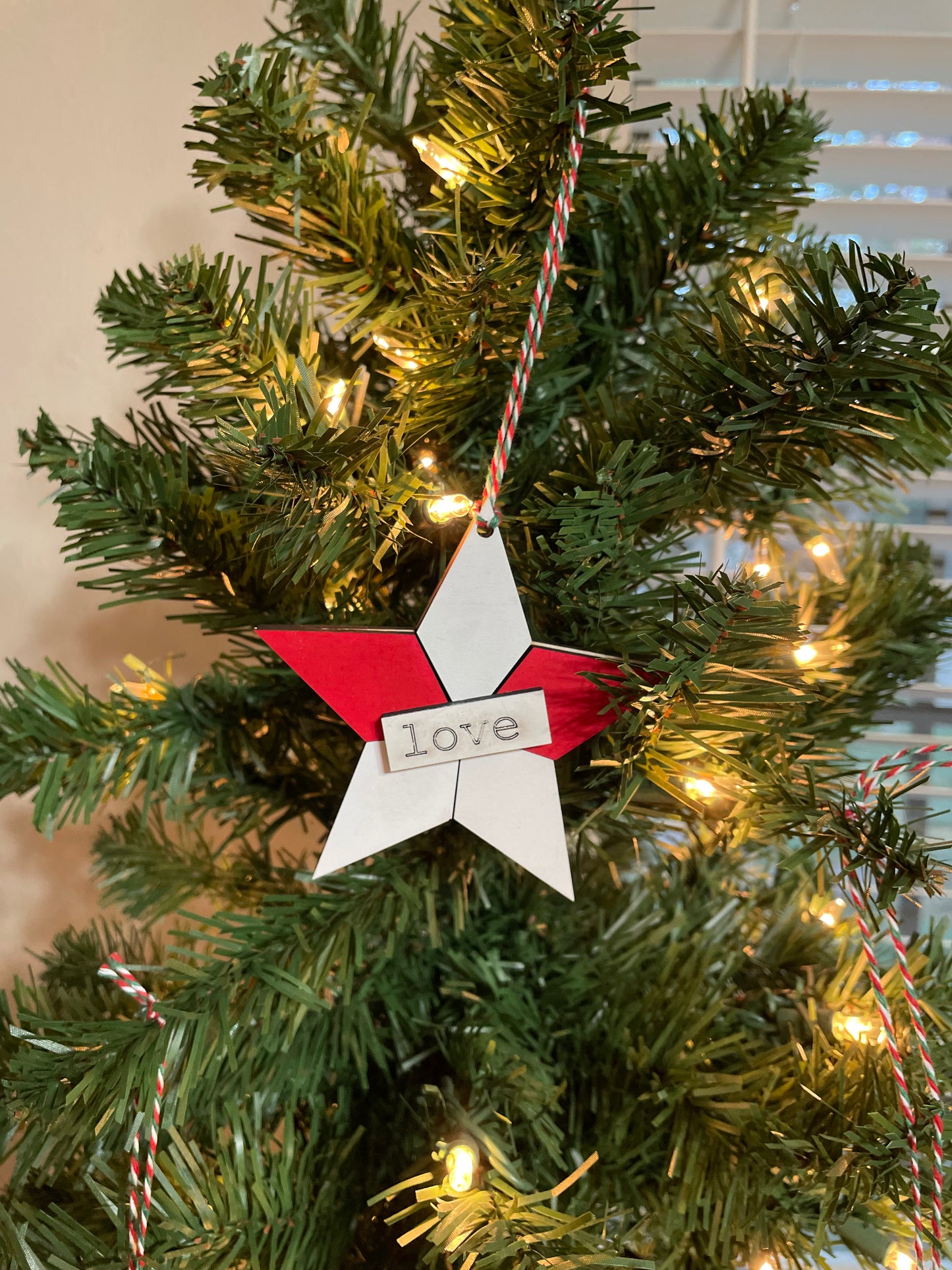 Quilt Stars- Red