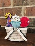 Mini Picnic Basket with one insert