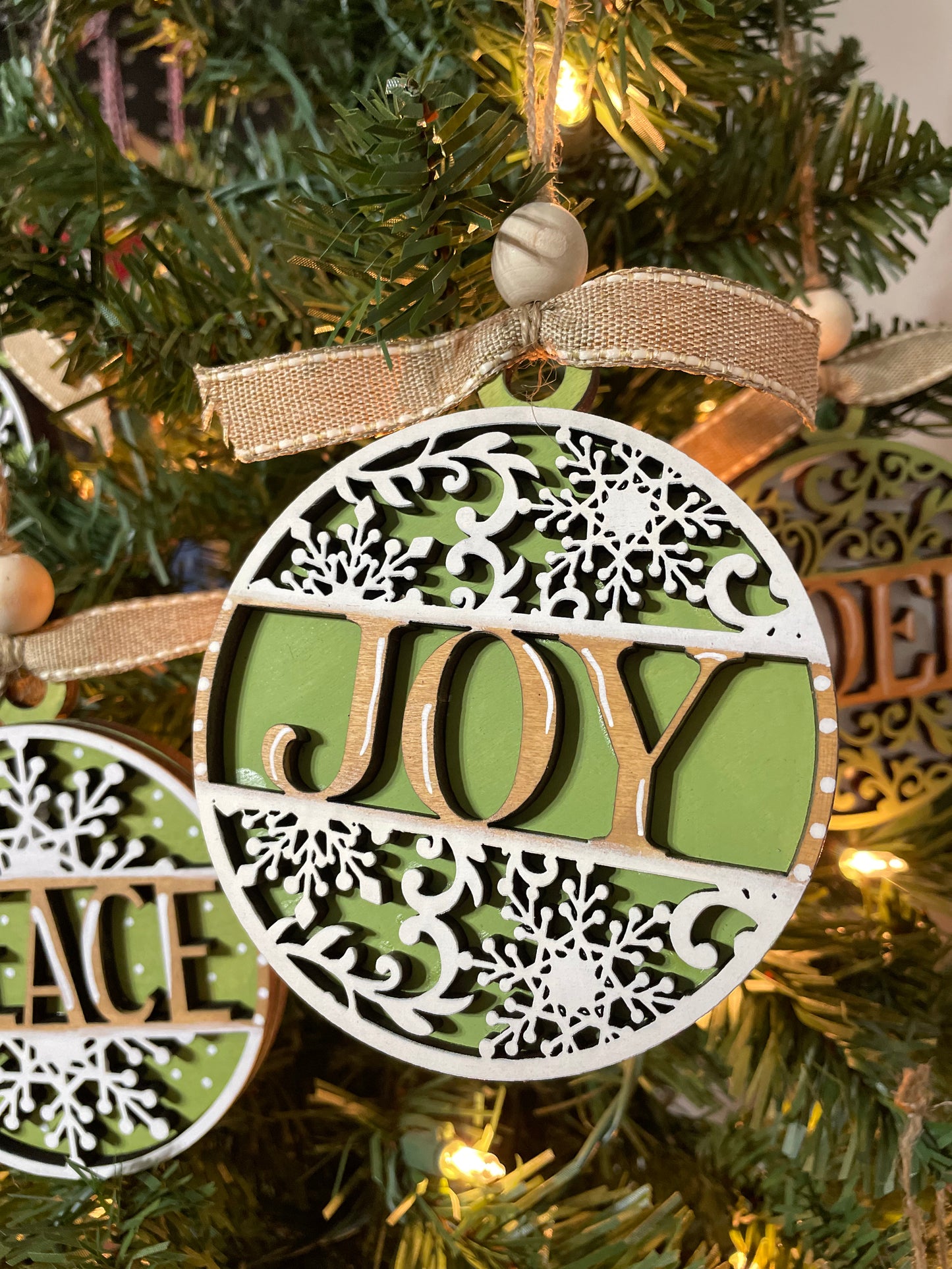 Monogram Snowflakes