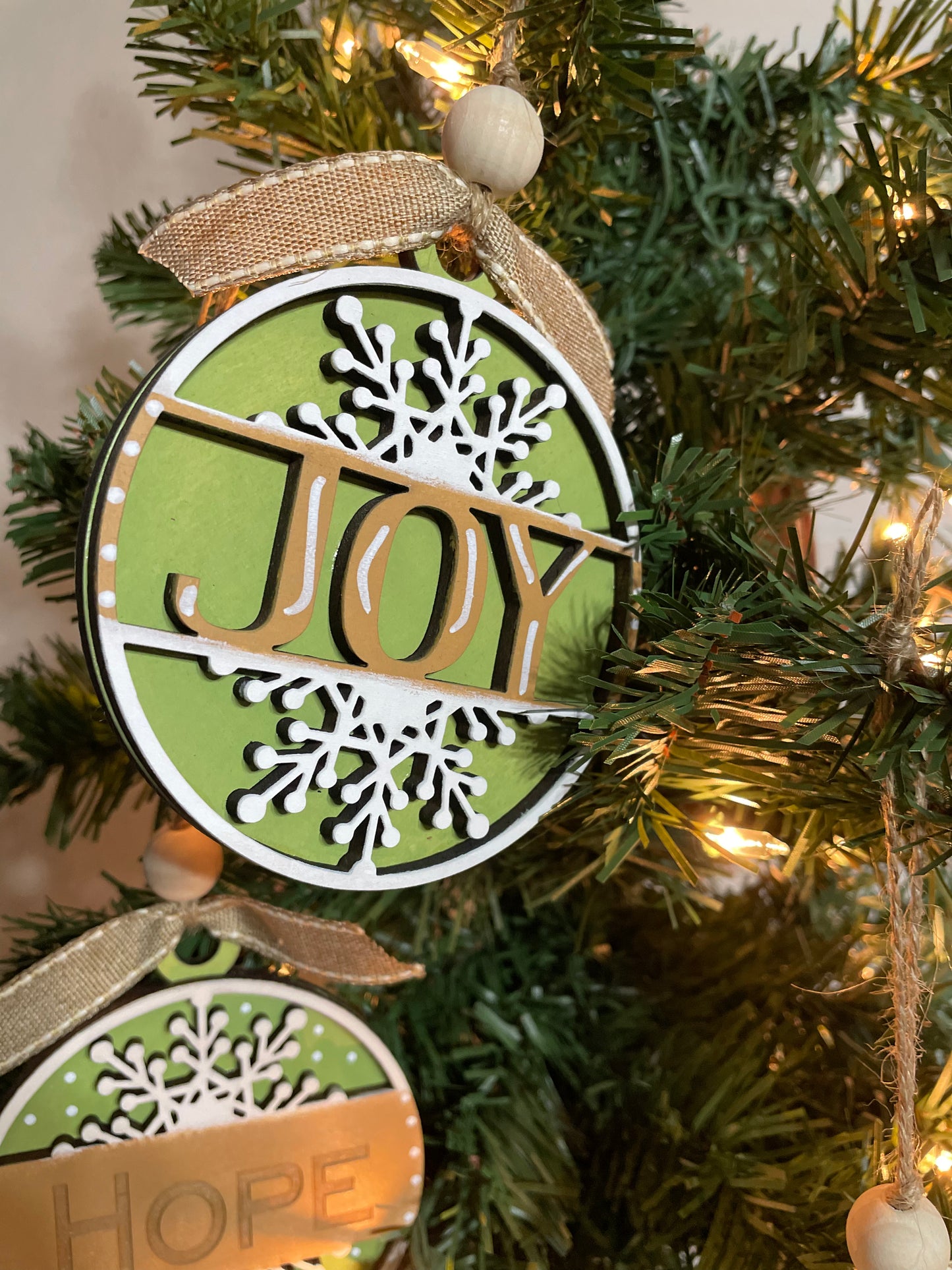 Monogram Snowflakes