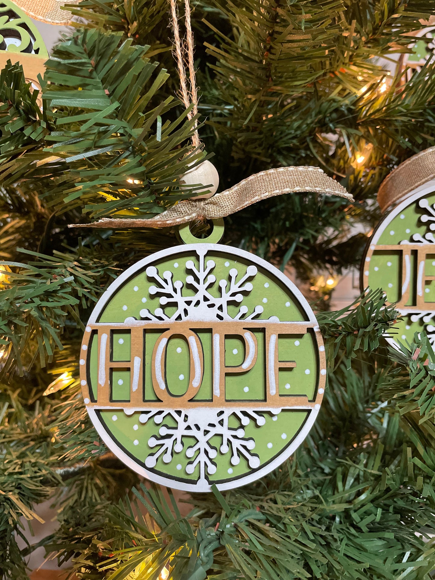 Monogram Snowflakes