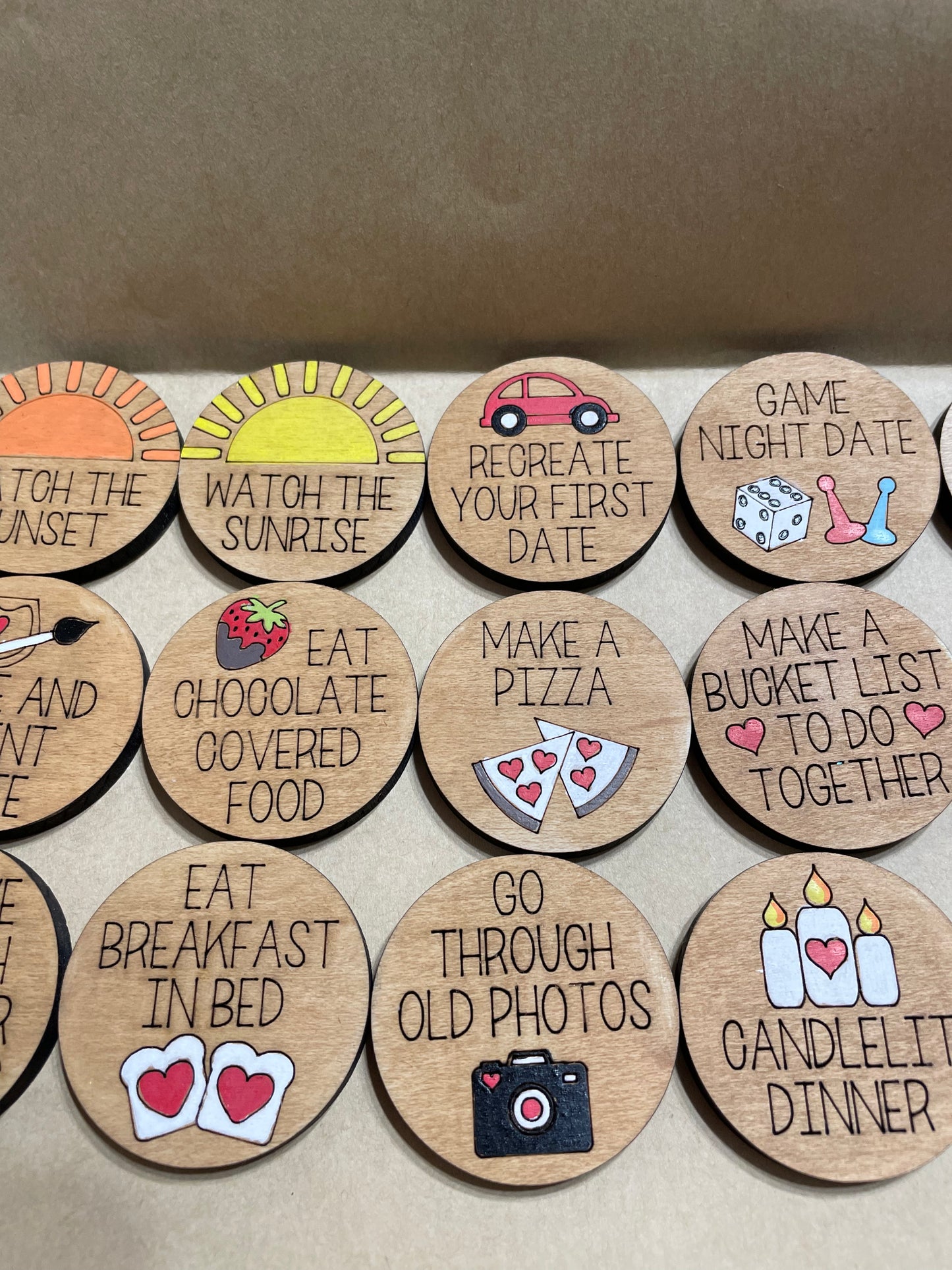 Couple's Date Night Coins