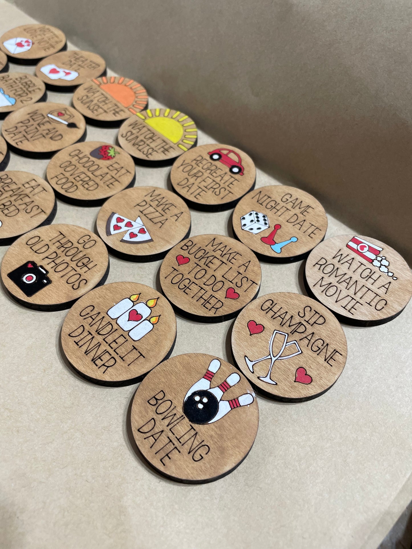 Couple's Date Night Coins