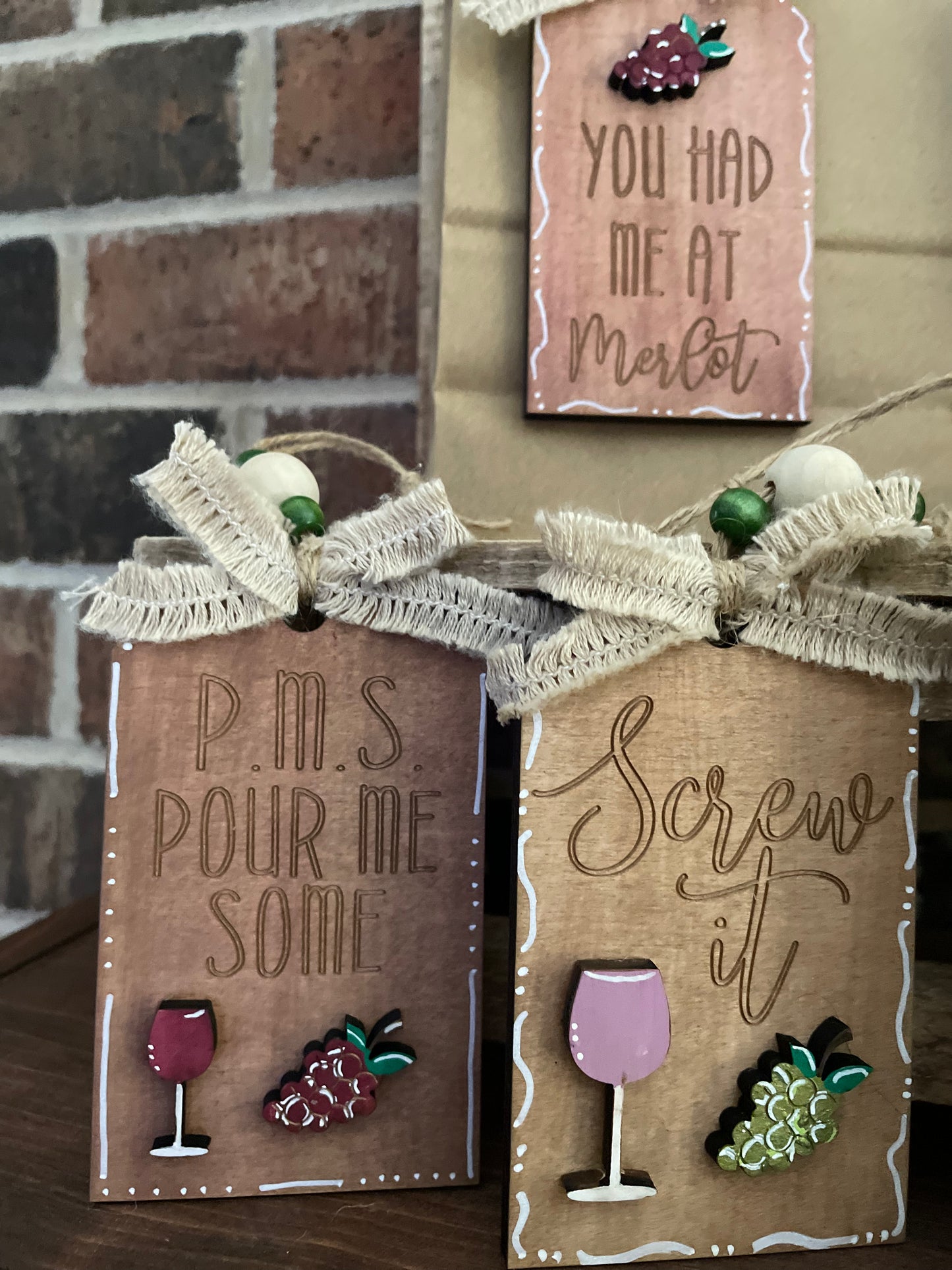 Wine Tags- Box design top